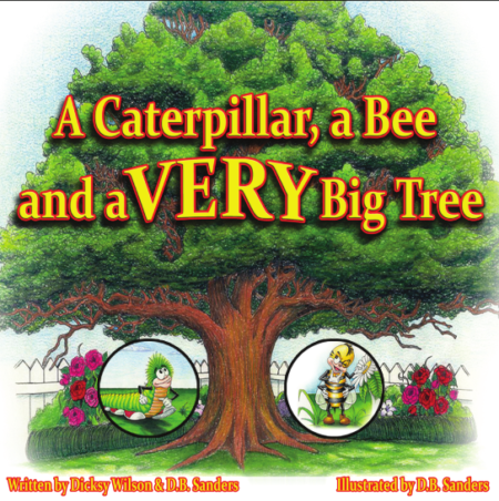 A Caterpillar, a Bee and a VERY Big Tree